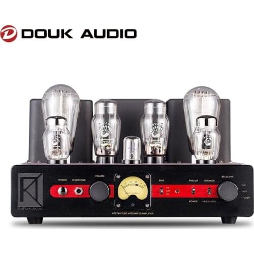 Douk audio Hi-end 300B Vacuum Tube Amplifier HiFi Stereo Single-Ended Class A Audio Integrated Power Amp