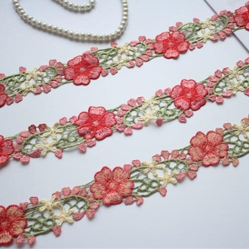 Vintage Venice Embroidered Lace Trim,Venise Embroidery Lace Ribbon