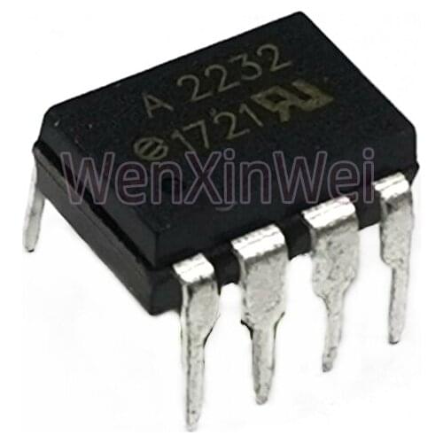 10PCS HCPL-2232-000E DIP8 A2232 HCPL2232 New IC