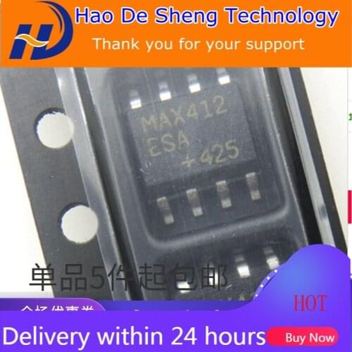 10PCS/LOT MAX412ESA MAX412ESA+T SOP-8 Integrated Circuit IC New Original In Stock