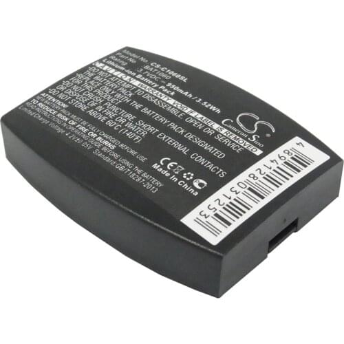 2021 Battery For 3M CP-SN3M C1060,C1060 Wireless Intercom,RF1060,T-1,T-1 drive-thru headsets,XT-1 950mAh / 3.52Wh