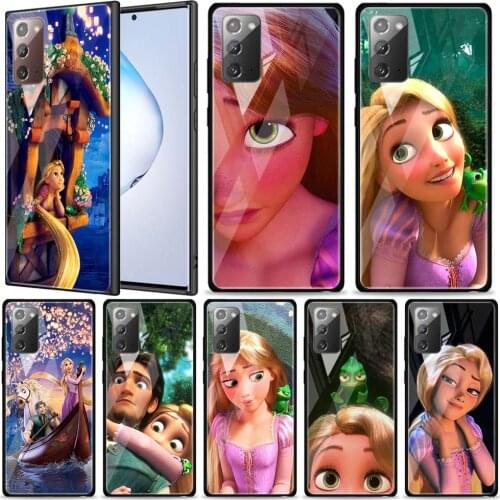 Rapunzel Disney Movie for Samsung Galaxy Note 20 Ultra 10 Lite Plus 9 8 5G A70 A50 A40 A30 A20 Tempered Glass Phone Case