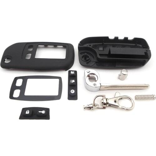 FOB alarm switchblade key for Tomahawk TW9010 TW9020 TW9030 uncut blade fob case cover TW9010 folding car flip remote 10pcs