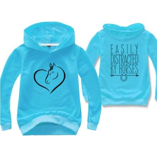 Kids Funny Clothes T Shirt 2021 Children Clothing Horse Baby Hoodies Bros Cartoon Sweatshirts Girls Long Sleeve Boys Tops