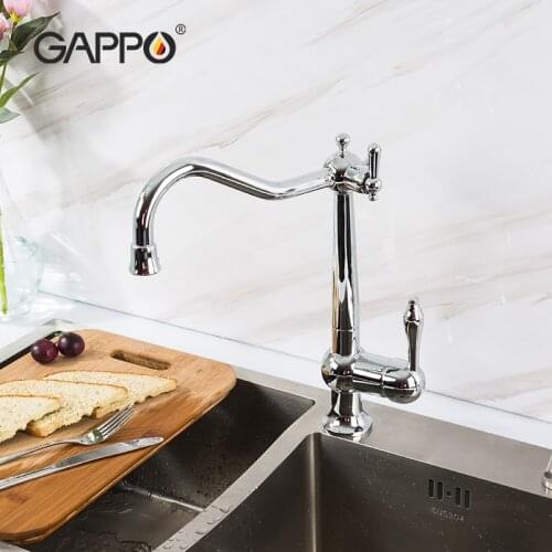 GAPPO chrome brass kitchen faucet cold and hot water filter deck mounted mixers water kitchen faucets
