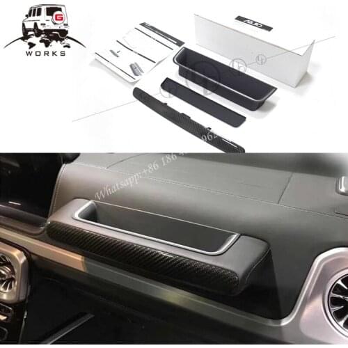 2019 g wagon storage box for W463A W464 storage box g500 g63 g65 convenient copilot storage box made in Japan original