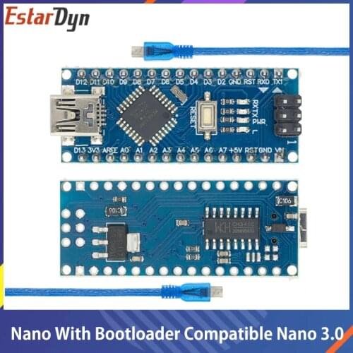 Nano With The Bootloader Compatible Nano 3.0 Controller for arduino CH340 USB Driver 16Mhz Nano v3.0 ATMEGA328P