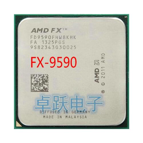AMD FX 9590 AM3+ 4.7GHz 8MB CPU processor FX serial scrattered pieces free shipping FX-9590 FX9590