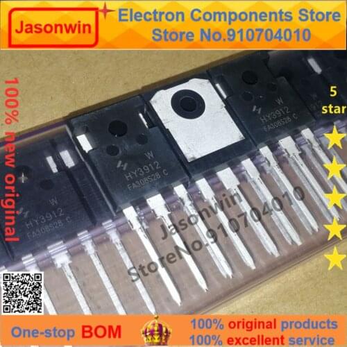 100% nuevo 50 unids/lote original MOSFET HY3912W 190A125V HY3912 TO-247 Transistor