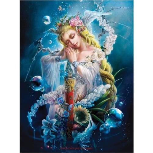 Embroidery Counted Cross Stitch Kits Needlework - Crafts 14 ct DMC Color DIY Arts Handmade Decor - Heavens Door