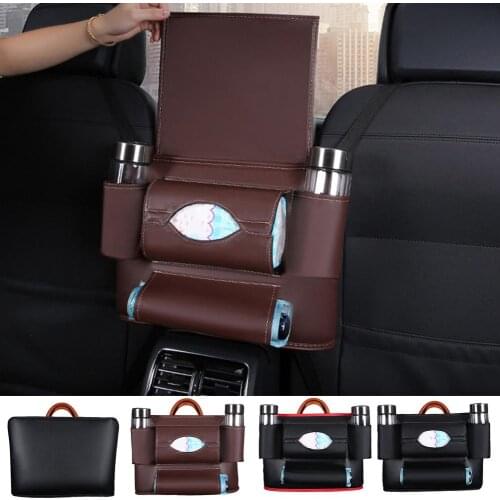 40*28cm Safety Barrier Car Seat Backrest Hanging Backrest Mounted Large-capacity Storage Bag Provides Additional Storage Space