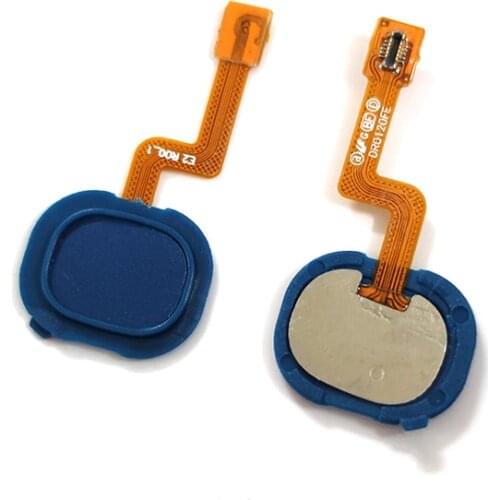 10PCS For Samsung Galaxy A21S A217F Home Button Fingerprint Sensor Flex Cable Repair Parts