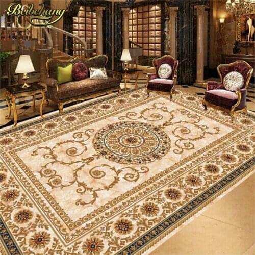 Beibehang Custom papel de parede 3D Floor Wallpaper Living Room Bedroom Bathroom Floor Mural PVC Self-adhesive photo Wall paper