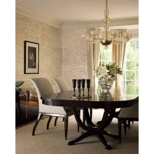 Shipping free shell wall paper luxury wall covering natural shell interior wallpaper for restaurant decoration