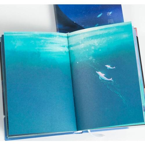 Chinese Antiquity Style Creative Hardcover Diary Books Color Inside Page Notebook Weekly Planner Handbook Journal Gift A5