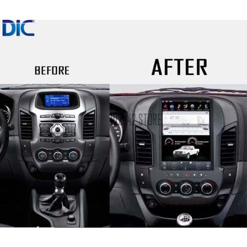DLC Android 7.1 system vertical GPS navigation player 12.1 inch RAM2G high quality multifunction For Ford Ranger 2011-2014