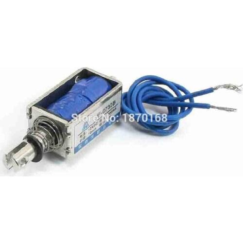 Dc 6V 12V 24V 5N Push Pull Linear actuator electromagnet, Solenoid JF-0730B