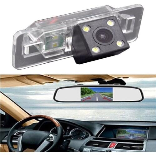 4.3"LCD Reversing camera for bnw 3 Series X5 X6 Car HD reverse camera Rear view reversing image rearview parking system 7"LCD