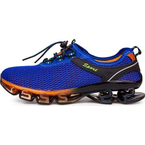 TaoBo Women Men Blade Running Shoes Professional Bounce Summer Water Sneaker Size 48 47 Blue Mesh Shoes Sport Ayakkabi