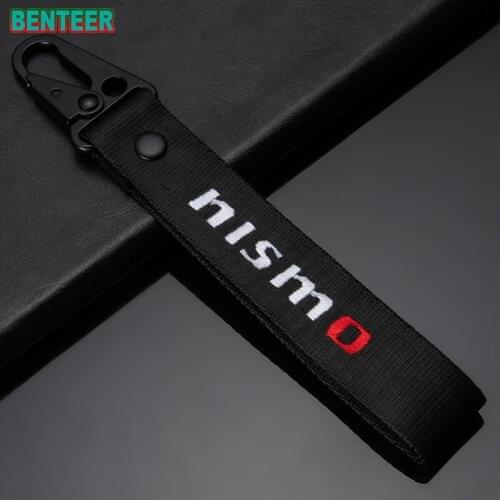 Lastest design nismo car key ring for Nissan Tiida Sunny QASHQAI MARCH LIVINA TEANA X-TRAI