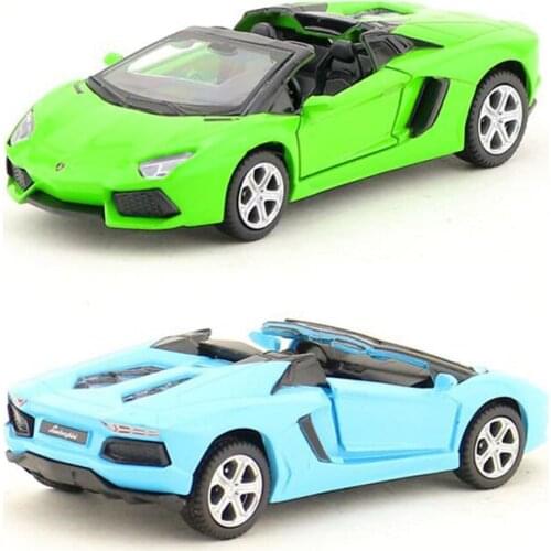 1:43 Scale LP700-4 Alloy Pull-Back Diecast Car Metal Super Model Car Toy For Collection Friend Children Gift V223