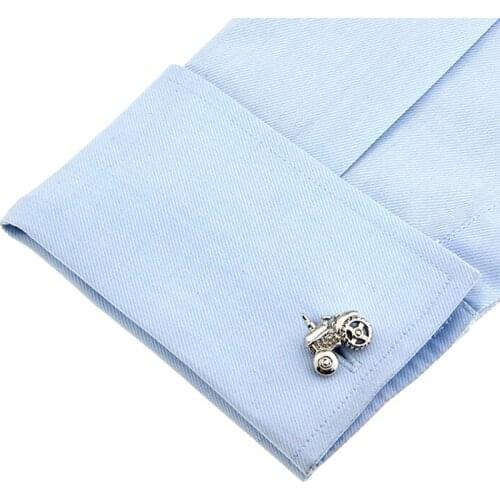 Metal Vehicles Cufflinks Mans Jewelry French cuff shirt Button Color Silver Cufflink 5pairs per lot
