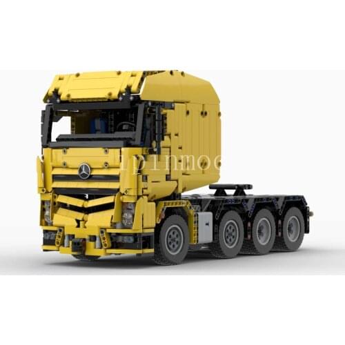MOC-10634 Benz Actros New legoins technology truck Exclusive in the whole networkPDF instructions Use MOC-10554