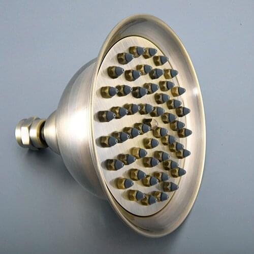Antique Bronze Rainfall Bathroom Top Spray Rain Shower Head Accessories (Standard G1/2".)dsh251