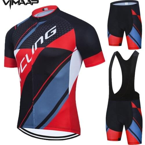 2021 New VIMAAP Cycling Clothing MTB Bike Jersey Set Ropa Ciclista Hombre Maillot Ciclismo Racing Bicycle Clothes Cycling Set