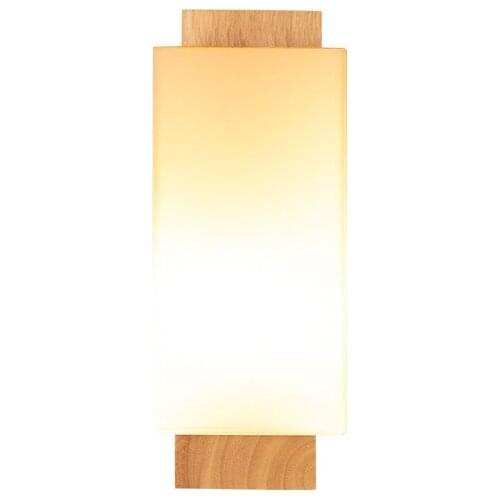 Chkok Nordic Solid Wood Wall Lamp Fashion INDOORLED Wall Lamp Living Room Background Wall Lamp Aisle Staircase Wooden Wall Lamp