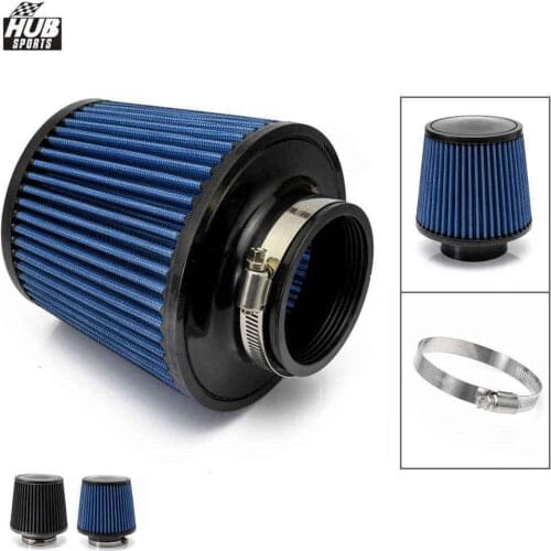 Hubsports Air Filter 3" 76mm Air Intake Filter Height High Flow Cone Cold Air Intake Performance For Toyota corolla HU-AF001A