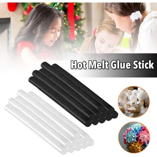 10Pcs 11x270mm Hot Glue Sticks High-temperature Resistant Clear Hot Melt Glue Sticks DIY Sealing Repairing for All Materials