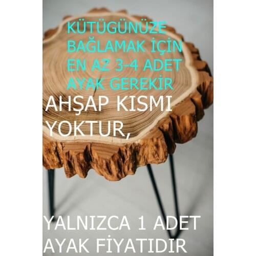 4 (SET) Hairpin Legs, Metal Hairpin, Log Legs, Yron Legs, Coffe Table Legs, table legs, Log Wood Legs, 4 (SET)