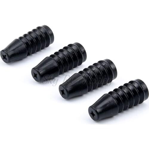4PCS Shock Absorber Cover Shock Absorption Cover Dust-Proof for 1/8 1:8 Off Road Car Truck Buggy RC Car Parts for Hsp HpI