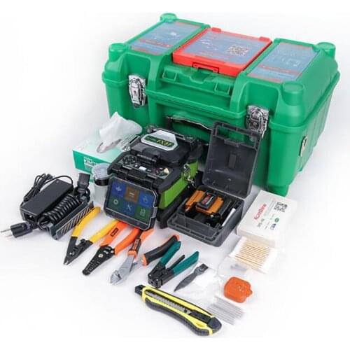 Manufacturing Price Fusion Splicer FX37 Optical Fiber Fusion Splicing Machine Kit Cleaver Fiber Healing