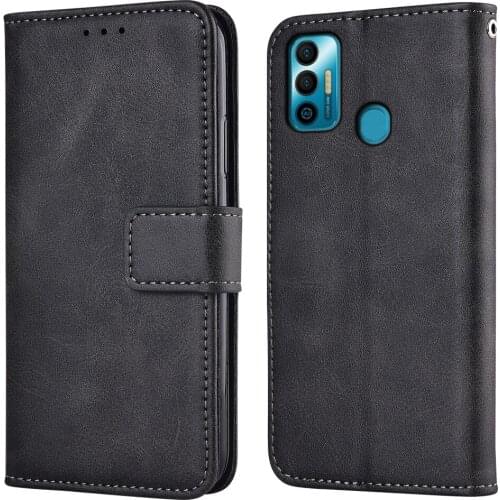 Flip Wallet Case for Tecno Spark 7 Leather Phone Case for Tecno 7 Cover Book Case for Tecno Spark7 Book case