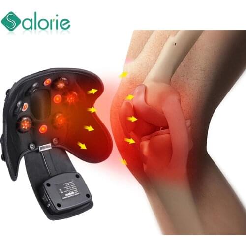 Knee Physiotherapy Magnetic Massage Far Infrared Heat Therapy Elbow Shoulder Arthritis Vibrate Massager Knee Joint Pain Relieve
