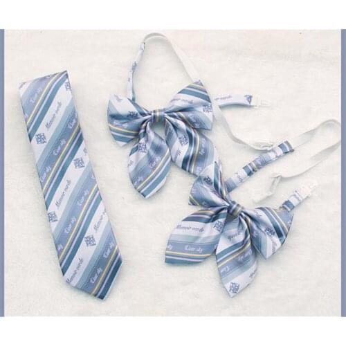 Jk Uniform Bow Tie Cute School Uniform Accessories Bow-knot Tie Design Knot Cravat Necktie Adjustable D174