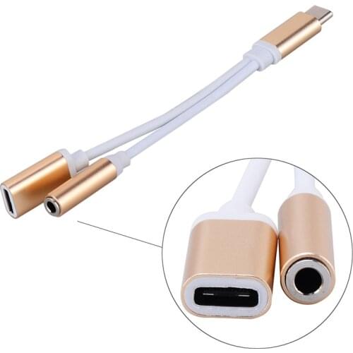 Headphone Adapter USB C Type C To 3.5mm Jack Cable AUX Adapter Type-C 3.5 Audio Converter Cable For Huawei Mate10 P20 Xiaomi 6