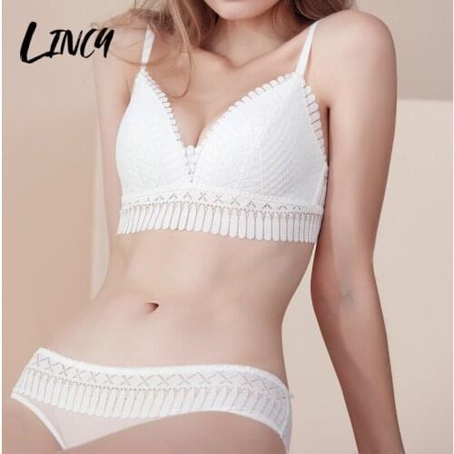 Exquisite Lace Sexy Bras for women Wireless Seamless Bralett Push up Underwear Thin Breathable Comfortable Cup Bra Sets