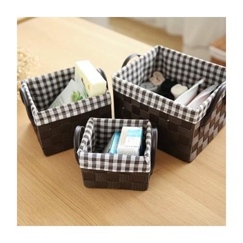 Cosmetics Storage Box Office Storage Box Storage Box Socks Remote Control Storage Box Without Cover With Handle