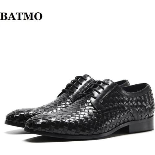 BATMO 2021 Men Genuine Leather Shoes casual Style male cow leather shoes 3027-A906-H3
