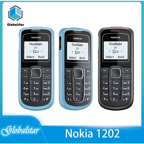 Nokia 1202 Refurbished Original Unlocked Nokia 1202 mobile phone one year warranty