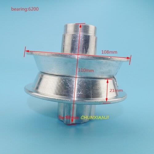 Size 200x50 Electric Scooter Wheel Hub Aluminium Alloy rims 6200 bearing use 8" tire Electric Vehicle Pneumatic tyre 200*50 hub