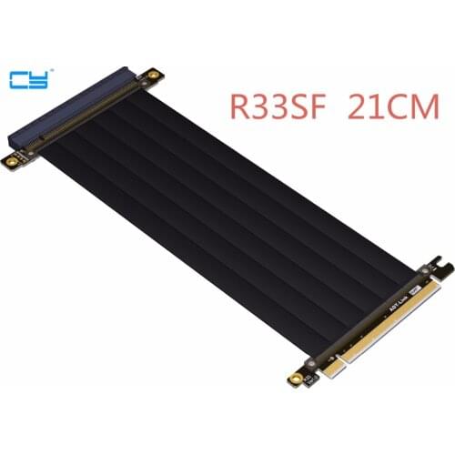 Riser Graphics Extension Cable PCIE 3.0 x16 Supports Loli1 4.4L Chassis mini-ITX 16x ADT