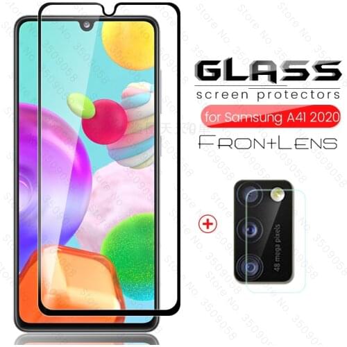 Symsung a 41 стекло 2-in-1 camera protective glass for samsung galaxy a41 2020 sm-a415f/ds 6.1'' phone tremp amror sheet film 9h