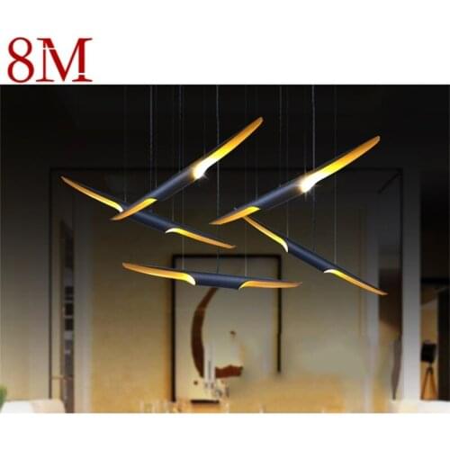 8M Postmodern Pendant Light Creative Simple LED Lamps Fixtures For Home Decorative Dining Room
