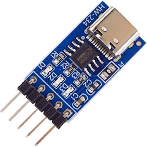TYPE-C USB to TTL Serial Port CH340N Module CH340 DC 5V/3.3V Upgrade MCU Download Brush Line