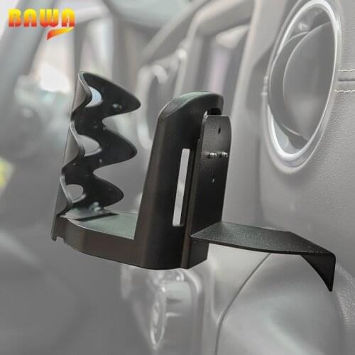BAWA Car Cup Holder For Jeep Wrangler JL 2018 Drinks Organizer Holder Stand Storage Bracket Interior Parts For Jeep Wrangler JL
