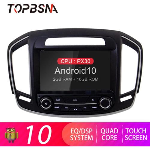 TOPBSNA Android 10 Car DVD Player For Opel Insignia/Vauxhall Holden 2014 GPS Navi USB WIFI RDS Mirror-link Bluetooth 2G+16G Auto